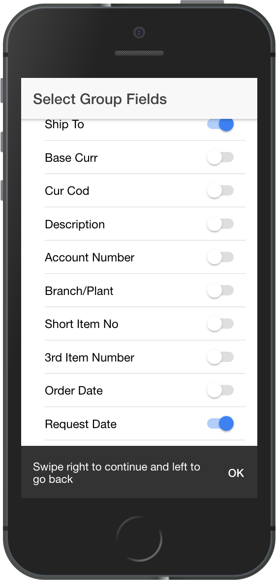 Select Group Fields